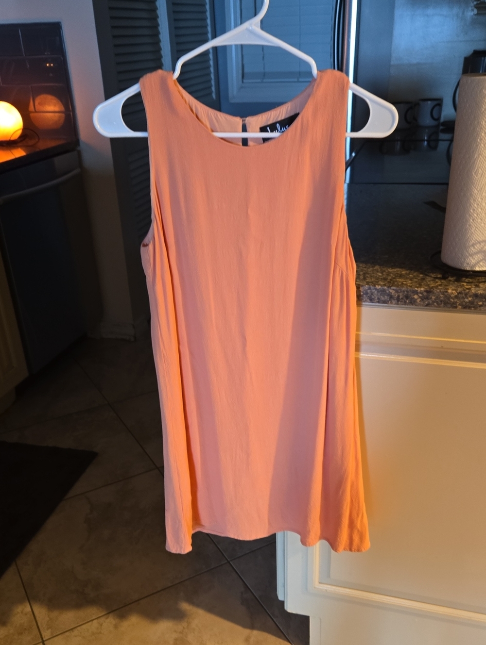 Lulus Peach Dress Soft